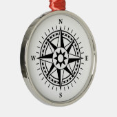 Ornement de rose de boussole (Droite)
