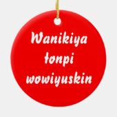 Ornement de roue de médecine (Dos)