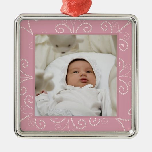 Ornement de rouleau (s'est levé) (Devant)