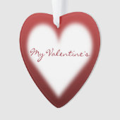 Ornement de Saint Valentin Customisé Amour Ornemen (devant)