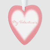 Ornement de Saint Valentin Customisé Amour Ornemen (devant)