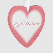 Ornement de Saint Valentin Customisé Amour Ornemen (devant)