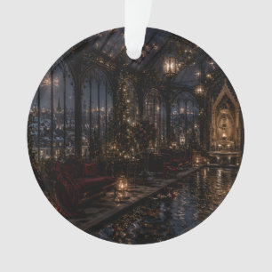 Ornement de salle de la cathédrale de verre