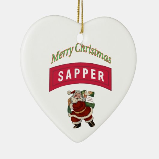 Ornement de sapeur militaire (Droite)