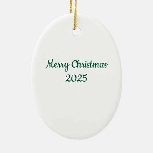 Ornement de sapin de Noël (Dos)