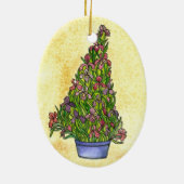 Ornement de sapin de Noël Iris (Dos)