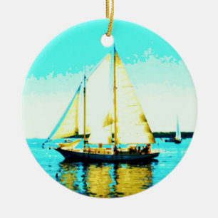 ornement de schooner de navigation