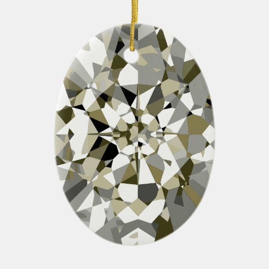 Ornement de scintillement de diamant (Devant)