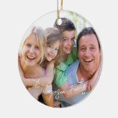 Ornement de script blanc photo (Gauche)