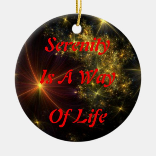 Ornement de sérénité (Devant)