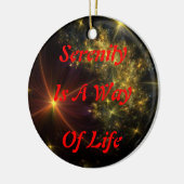 Ornement de sérénité (Gauche)