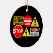 Ornement de signalisation - personnaliser ! (Droite)