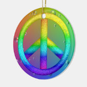 Ornement de signe de paix (Gauche)