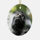 Ornement de singe de Colobus du Rwanda (Droite)