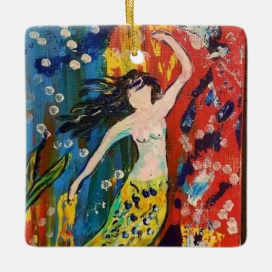 Ornement de sirène (Devant)