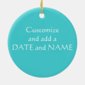 Ornement de sirène et d'hippocampe (Dos)