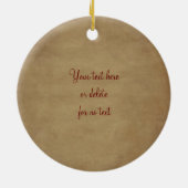 Ornement de soumission de motivation d'attitude de (Dos)