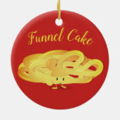 Ornement de sourire du caractère | de gâteau (Dos)