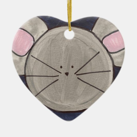 Ornement de souris (Devant)