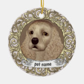 Ornement de souvenir affectueux pour Cocker Spanie (Devant)