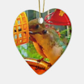 Ornement de souvenir de colibri (Gauche)