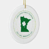 Ornement de souvenir de la Réunion de famille de (Droite)