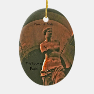 Ornement de souvenir de Louvre de la Vénus de Milo