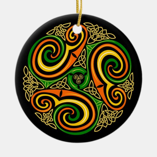 ornement de spirales célestes (Devant)