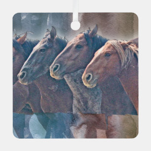 Ornement de Stampede de Cheval sauvage