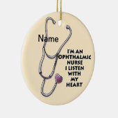 Ornement de stéthoscope d'infirmière ophtalmique (Droite)