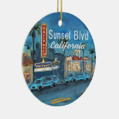 Ornement de Sunset Blvd Los Angeles (Droite)