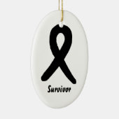 Ornement de survivant de mélanome (Droite)