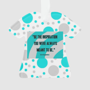Ornement de T-shirt d'inspiration