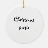 Ornement de talon haut de Noël (Dos)