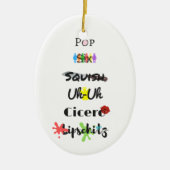 Ornement de tango à bloc cellulaire (Devant)