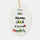 Ornement de tango de quartier cellulaire (Dos)