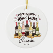 Ornement de Tasteur de Vin Professionnel (Devant)