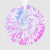 Ornement de teinture rose vif pour filles crosse (dos)