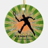 Ornement de tennis (Devant)