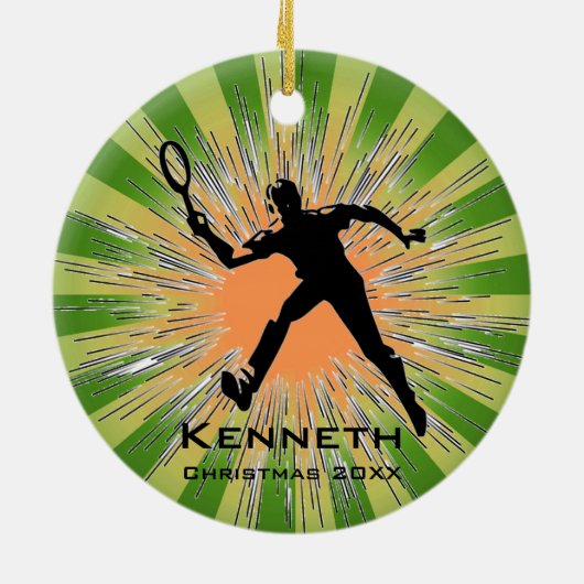 Ornement de tennis (Dos)