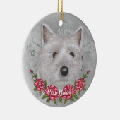 Ornement de Terrier Cairn de Roses (Droite)