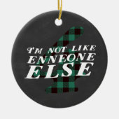 Ornement de thème de Noël d'Enneagram 4 (Devant)