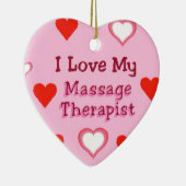 Ornement de thérapeute de massage d'amour (Droite)