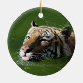 Ornement de tigre de natation (Dos)