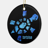 Ornement de tortue de l'eau bleue (Gauche)