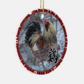 ORNEMENT DE TOTEM DE COQ (Droite)