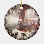 Ornement de train à enneigement (Dos)