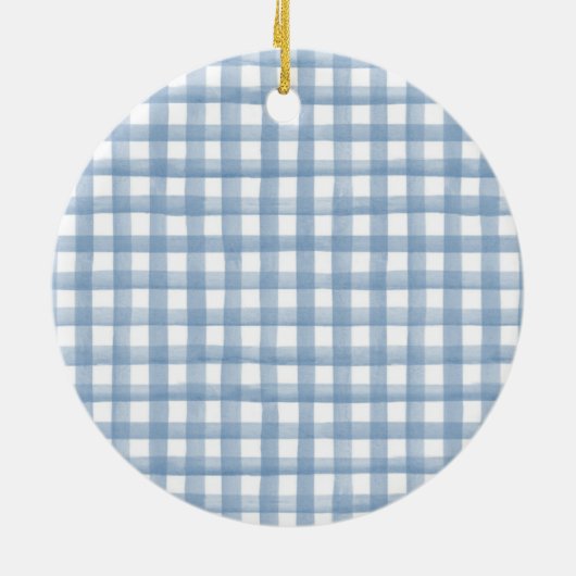 Ornement de train d'aquarelle personnalisé (Dos)