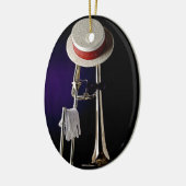 Ornement de trombone de Dixieland (Gauche)