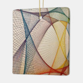 Ornement de vacances Abstrait géométrique (Gauche)